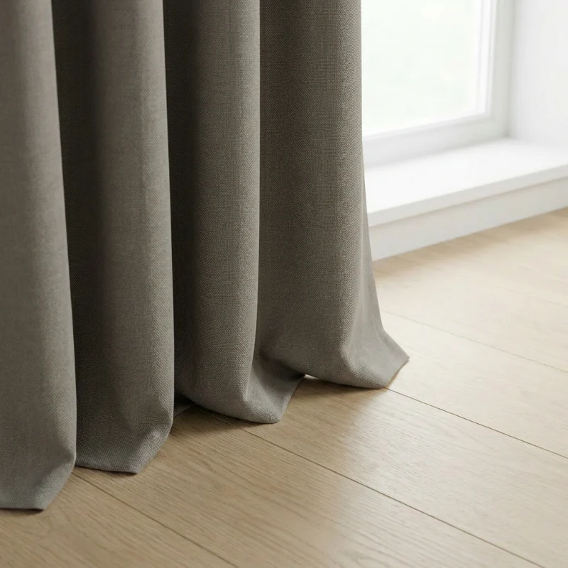 Gordijnen 100% Verduisterend - Haken - Taupe - Image 6